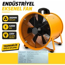 Impa 591407 PHT Sht-30 Endüstriyel Güçlü Taşınabilir Eksenel Akış Fanı 300MM 220V 520W