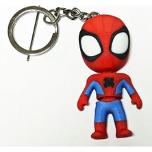 Bukalemun Shop Eklemli Spiderman Anahtarlık Çanta Süsü Charm
