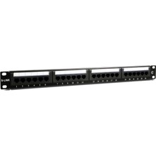 Nevamel® S-Lınk SL-F624 Cat6 Patch Panel 24-Port Utp 1U(1923)