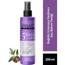 Urban Care Expert Biotin ve Kafein Dökülme Karşıtı Peeling Şampuan Tonik 3lü Set-vegan