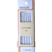 Needles Yorgan Dikiş Iğnesi 5/0 / 2 Paket