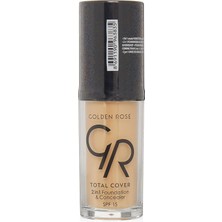 Total Cover 2 In 1 Foundation & Concealer Fondöten ve Kapatıcı No: 023