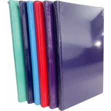 Elma Renk Kuşağı Defter 20 x 28 cm 160 Yaprak Düz 1 Adet