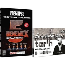 İndeks Akademi Yayıncılık 2026 Haritalarla Tarih Konu Anlatımı - 2026 Kpss 5 Denemex Çözümlü