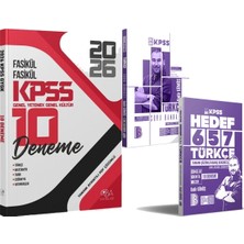 CBA Akademi 2026 Kpss Türkçe Soru ve Deneme Seti - 2026 Kpss 10 Deneme Fasikül Çözümlü