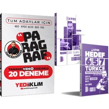 Yediiklim Yayınları 2026 Kpss Türkçe Soru ve Deneme Seti - Paragraf Çözümlü 20 Deneme