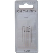 Tunç Iğne Oyası Iğnesi 6 Adet / 1 Paket