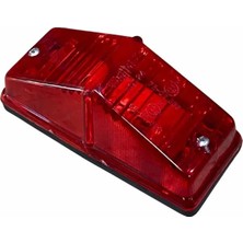 SIM YAN SİNYAL LAMBA KIRMIZI (PİRAMİT) (105*46 MM)