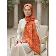 Allica Desen Şal Kiremit - Sıcak ve Doğal Stil