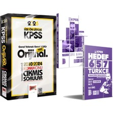 Yargı Yayınevi 2026 Kpss Türkçe Soru ve Deneme Seti - 2026 Kpss Lise-Ön Lisans Orijinal 2010-2024 Çıkmış Sorular