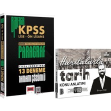 Yargı Yayınevi 2026 Haritalarla Tarih Konu Anlatımı - 2026 Birebir Kpss - Lise - Önlisans Paragraf 13 Deneme