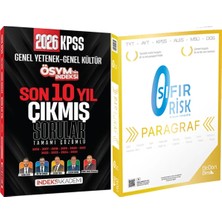 İndeks Akademi Yayıncılık 345 - Paragraf Sıfır Risk - 2026 Kpss Ösym'nin Indeksi Çıkmış Sorular Son 10 Yıl