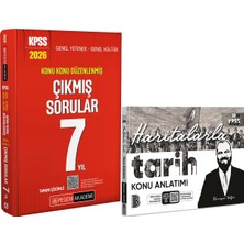 Pegem Akademi Yayıncılık 2026 Haritalarla Tarih Konu Anlatımı - 2026 Kpss Konu Konu Çıkmış Sorular 7 Yıl