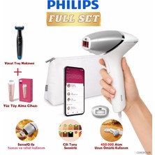 Philips Ipl Lazer Epilasyon Cihazı Ev Tipi Geniş Vücut Başlıklı Işık Atımlı Tüy Azaltıcı Full Set Kaliteli