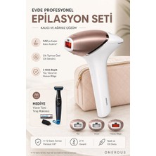 Philips Yeni 3 Akıllı Başlıklı (Yüz,vücut,hassas Bölge) Ipl Lazer Epilasyon Aleti, Tüm Vücut Uyumlu Cilt Tonu Sensörlü