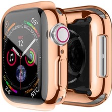 Nevamel Ally Apple Watch 7-8 45MM 360 Koruma Ultra Slim Silikon KILIF-(5775)