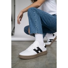 Walkenzo 5260 Anatomik Taban Bağcıklı Kadın Spor Ayakkabı