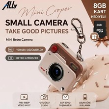 Nevamel® Ally Pixmini Retro Video Dijital Kamera Ağ Kamerası Dvr 1080P HD-(5775)