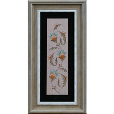 E38 El Işçiliği Suluboya Tablo - 16*32 cm - 6533