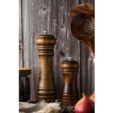 Empressco Iki Parça Ceviz ve Baharat Değirmeni Seti, 14 cm ve 21 cm