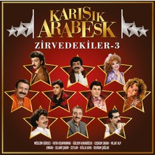 JET PLAK Karışık Arabesk / Zirvedekiler 3 (Plak)