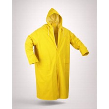 AGH Profesyonel Yüksek Kalite Pvc Uzun Yağmurluk Pardesü (2'li Paket) Xxl