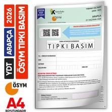 Karakutu Yayınları 2026 Yks Ydt Arapça Ösym Tıpkı Basım Çıkmış Soru Deneme Kitapçığı (Türkiye Geneli)