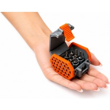 Yapı 3D 🧰✨ Mini Bit Kutusu Tornavida Uç Saklama Kutusu Taşınabilir Organizer Sert Plastik Bit Düzenleyici