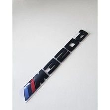 İdeal Aksesuar Bmw M320D Bagaj Yazısı Siyah Renk - Bmw M320D Trunk Emblem Black Color