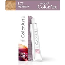 Profesyonel Tüp Saç Boyası 60 ml 8.73 Açık Karamel