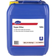 Diversey Super Dilac Va4 Ağır Hizmet Asidik Cıp Temizleyici 20L 25,6 kg