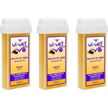 Vi-Vet Roll On Kartuş Sır Agda Naturel x 3 Adet Hassas Ciltler İçin Özel Formül