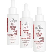 Glutatyon Cilt Beyazlatmaya Yardımcı ve Leke Karşıtı Hücre Yenileyici Serum (3 Paketi)