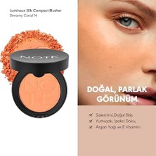 Cosmetics Luminous Silk Compact Blusher 14 Dreamy Toz Allık