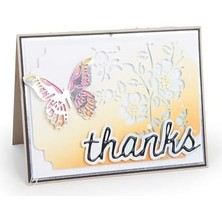 Thinlits Delgeç Şablonları-Geschenkgutscheinbeutel Tim Holtz, Çelik, Çok Renkli, 19.1 x 14.4 x 0,4 cm