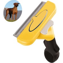 Gees Global  Kedi ve Köpekler Için Kısa Tüylü Köpek Tarağı Tüy Toplayıcı Tarak Large