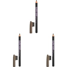 Shaper Kaş Şekillendirici Kalem - 04 Medium Brown (3 Paketi)