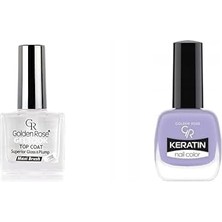 Gel Look Top Coat & Oje Seti