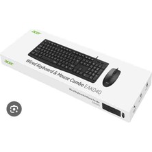 Acer EAK040 Kablolu Klavye+Mouse Set