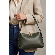 Vivazzaluxe Modern Tasarım Deri Orta Boy Kadın El, Kol, Clutch Çanta