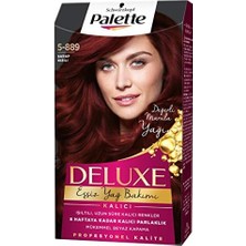 Deluxe 5-889 Şarap Kızılı Saç Boyası (4 Paketi)