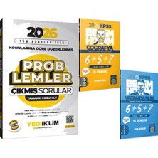 Yediiklim Yayınları 2025 Kpss Coğrafya Vatandaşlık Deneme - 2026 Tüm Adaylar Için Problemler Çözümlü Çıkmış Sorular