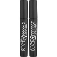 & Perfect Mascara - Hacim Veren Etkisiyle Kıvrımlı Kirpikler (2 Paketi)