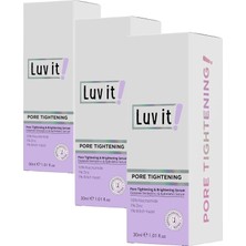 Luv It! Gözenek Sıkılaştırıcı & Aydınlatıcı Serum (3 Paketi)
