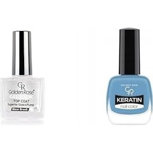 Gel Look Top Coat & Oje Seti