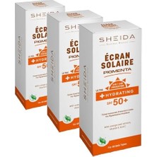 Ecran Solaire Renkli Güneş Koruyucu Krem 75 ml Lekeli Ciltler Için (3 Paketi)