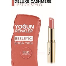 Deluxe Cashmere Yüksek Pigmentli & Yarı Mat Bitişli Nemlendirici Ruj