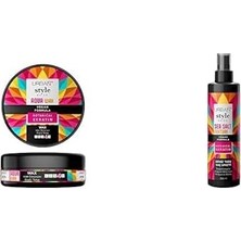 Care Style Guide Aqua Max Wax Islak ve Sert Görünüm (100 Ml) ve Style Guide Deniz Tuzu Etkili Doğal Dalga Sağlayan Saç Spreyi 200 Ml- Vegan