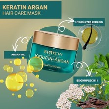 Keratin & Argan Onarıcı Saç Bakım Maskesi 225 ml – Yıpranmış Saçlar Için Nemlendirici ve Onarıcı Bakım