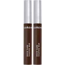 Lumene Brow Care Shaping Wax Kaş Şekillendirici ve Sabitleyici Wax Dark Brown (2 Paketi)